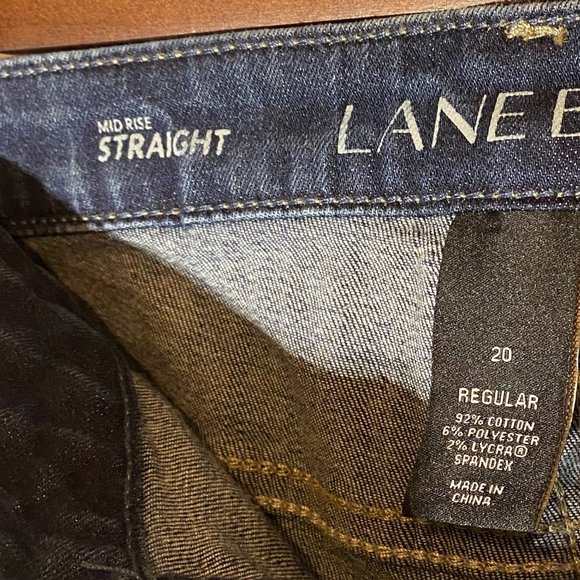Lane Bryant Mid Rise Straight Jean Size 20 - Picture 4 of 6